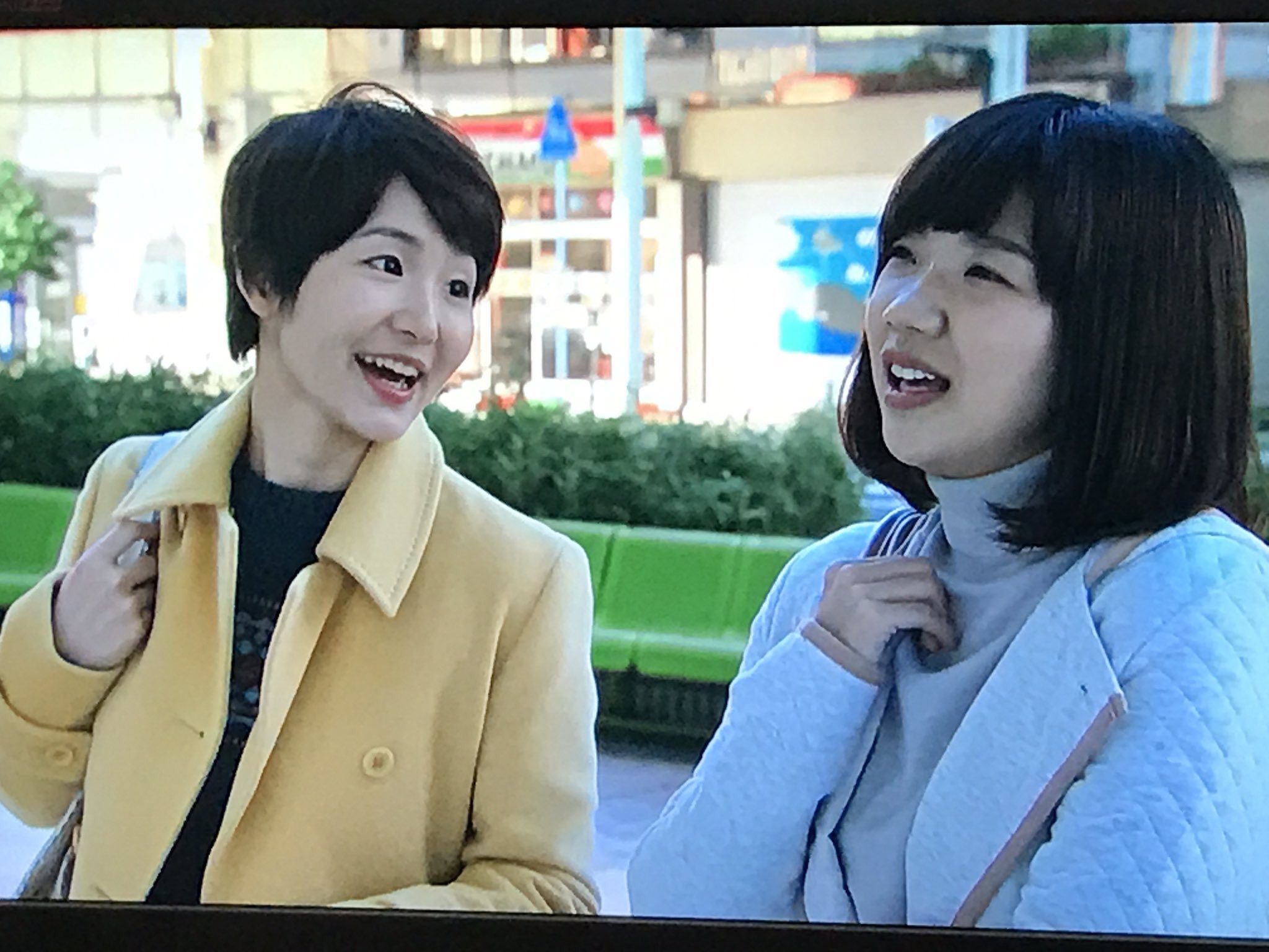 ３時のヒロイン 福田麻貴 新 ミナミの帝王 ちゃんと映ってたみたいです 嫌な顔してるよー 報告くれた方ありがとうございます 横にいる ひろかの芝居単独ライブ今から観ま す
