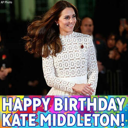 Happy Birthday, Kate Middleton! The Duchess of Cambridge turns 35 today. 