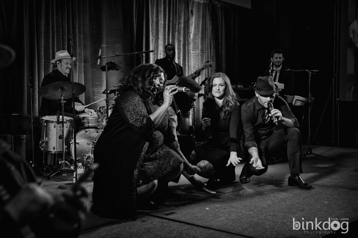 The band was rocking at #ImagingUSA at the welcome party last night!