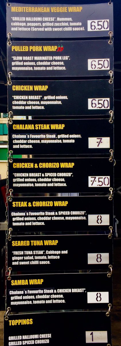 And We are ready for 2017 season come to lunch with us in Finsbury square <a href="/Popup_Patio/">The Patio</a> Monday to Friday. chalanamarket.co.uk