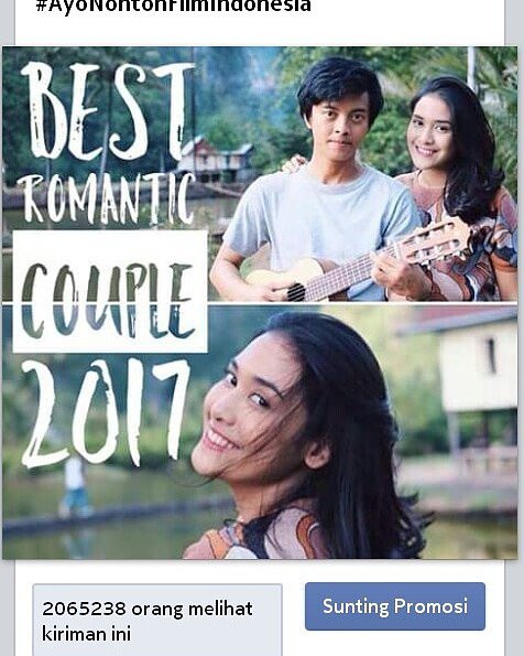 Postingan ini sudah dilihat lebih dari 2 juta orang di facebook.com/silariangthemo… Kamu sudah? :)

#SILARIANG1JutaPenonton
#AyoNontonFilmInd