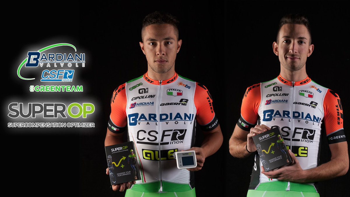 La <a href="/Bardiani_CSF/">Bardiani-CSF 7 Saber</a> ha scelto <a href="/SuperOpSupport/">SuperOp</a>, dispositivo per determinare livello di recupero e carico di allenamento: goo.gl/wc0pU5