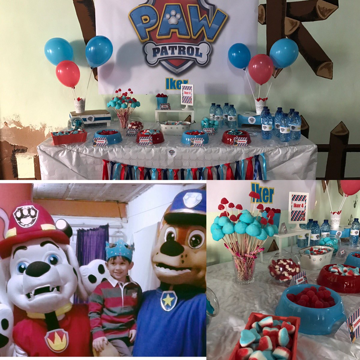 Cosad2Eventos's tweet photo. Iker ha cumplido 4 añitos, hace nada le preparaba su primer cumple y ya van 4! Felicidades guapo! Todo de la patrulla canina. #work #2017 https://t.co/y7XftUmtLS
