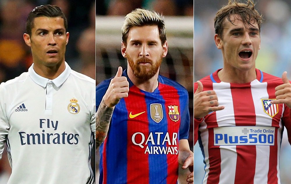 FichajeGoleador's tweet photo. ¿Quién será el ganador del trofeo #THEBEST, que se entregará hoy?

RT: CRISTIANO 🇵🇹
MG: MESSI 🇦🇷 
COMENTA: GRIEZMANN 🇫🇷

🏆🏅 https://t.co/321dHcjpCV