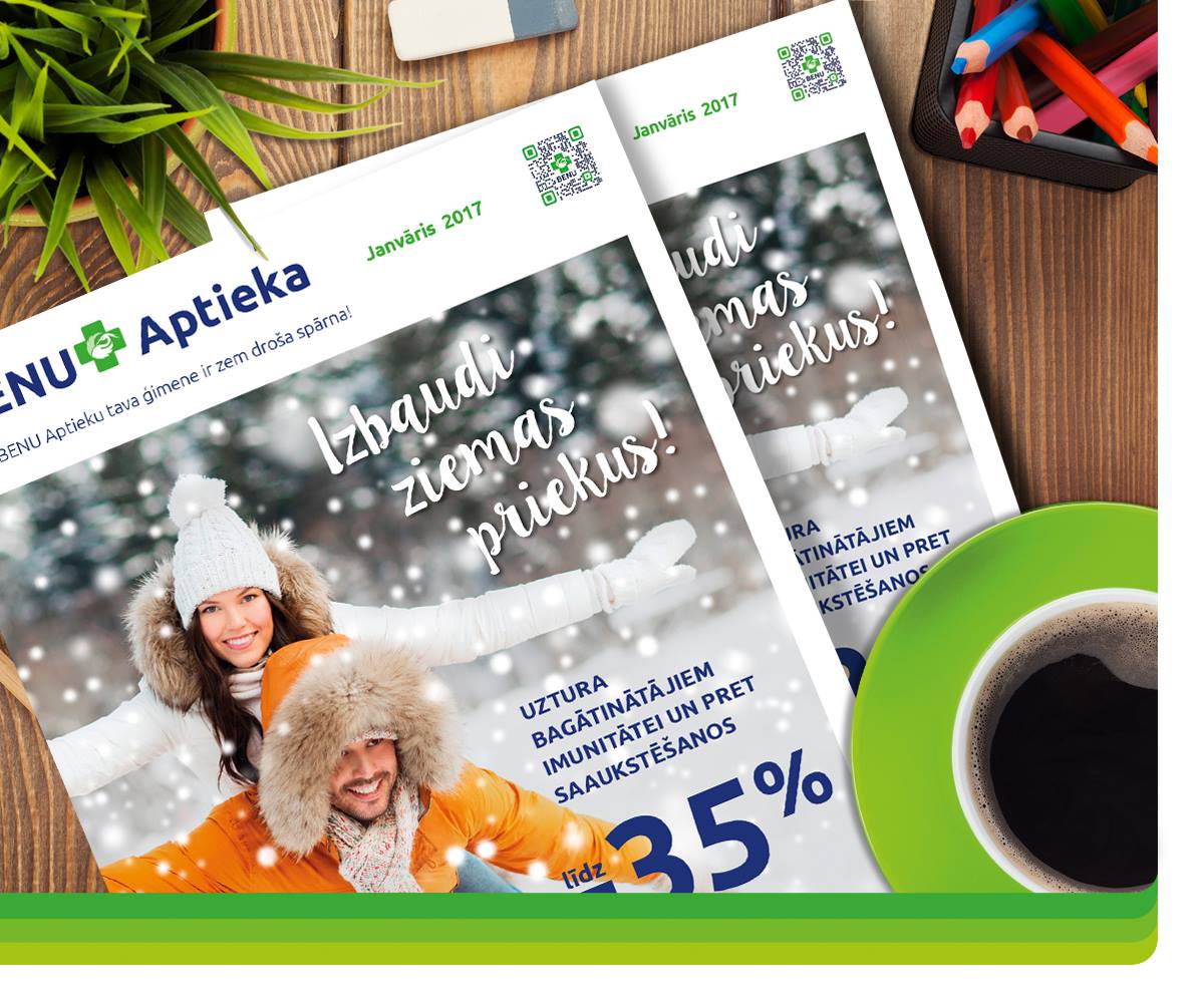 Līdz ar jauna gada sākumu BENU Aptieka aicina izmantot īpašas atlaides līdz 35% precēm imunitātes stiprināšanai– bit.ly/BENU-janvāris