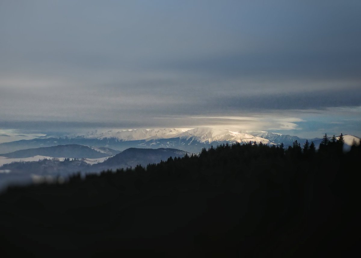 VolunturismRO's tweet photo. Perspective! 
#winter #snow #landscape #nature #trees #clouds #Romania #amazing #picoftheday #freedom #freshair #road #rural #view #sunshine https://t.co/rnzHgQlNmt