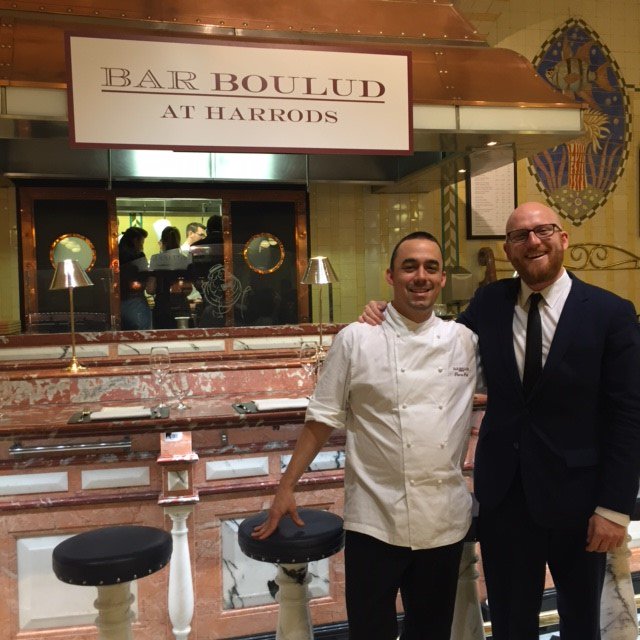 MO_LONDON's tweet photo. ... and we are open! Chef Thomas and Rory look forward to welcoming you @barbouludlondon @Harrods ! #MOFoodies #BBPopUp https://t.co/RYkyLf8qG4