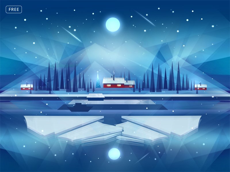Beautiful free Northern Night background. Download it here digital-space.co/free/free-icy-… Enjoy!