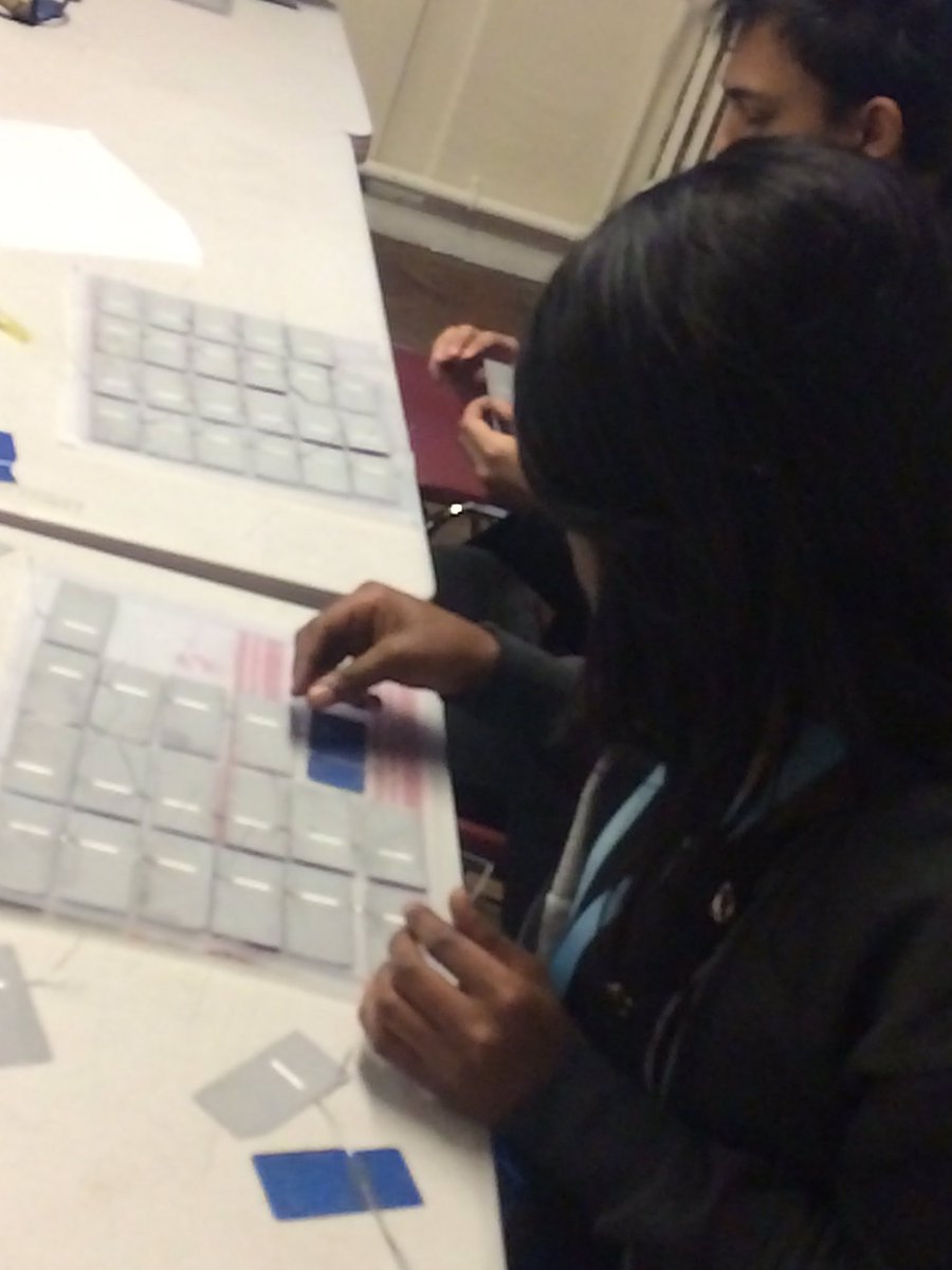 Our Solar Panel workshop with <a href="/Haringey6thForm/">Haringey Sixth Form College</a> is going well! #GreenEnergy #TrainingTheFuture #Haringey4020