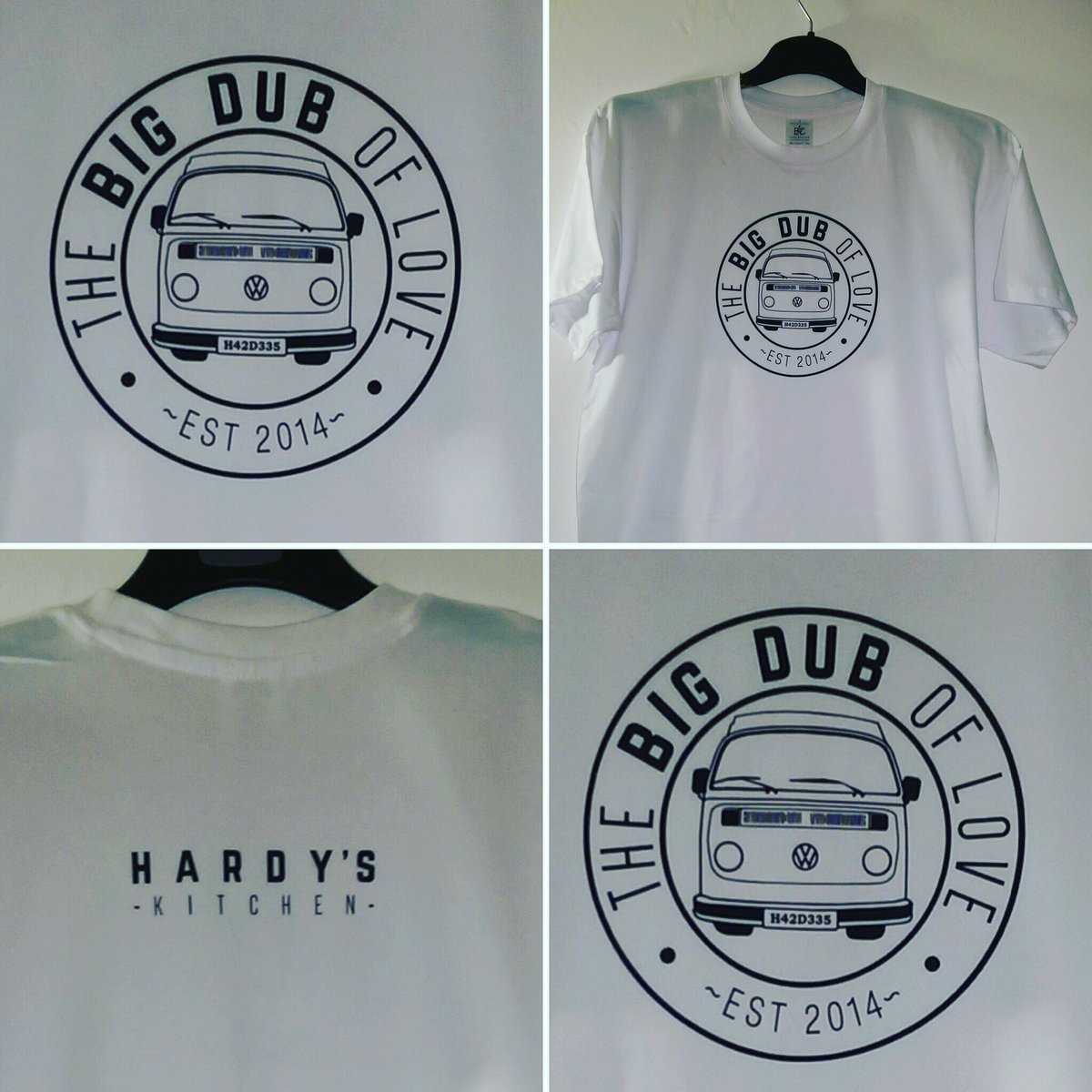 One of our Favourite Company T-Shirt Designs from 2016 The Liverpool Street food team The Big Dub of Love @hardyskitchen #bigduboflove