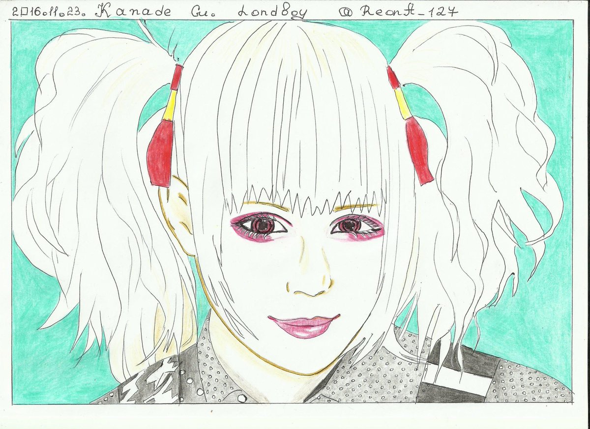 ART_UmariTomiko's tweet photo. #2016Art  #Art #ReonA #NatsukiRei 
#LONDBOY  #Guitar #Kanade
   ♥ https://t.co/tD0J7DWspJ