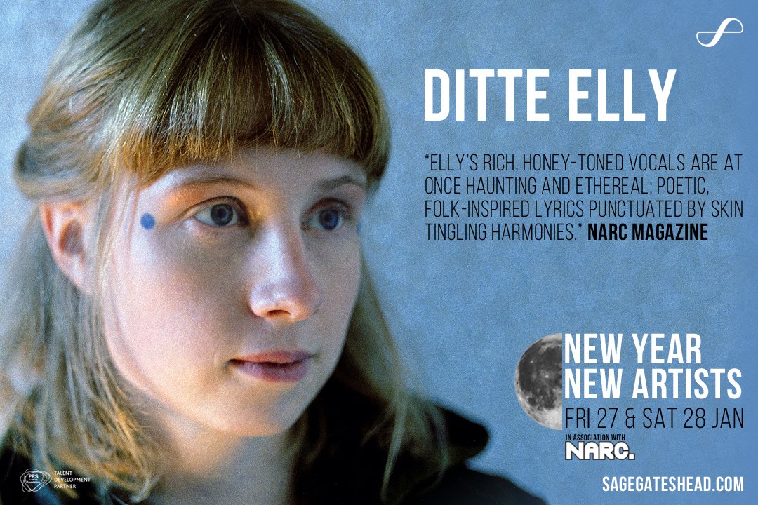 Our penultimate #NYNA artist is the fabulous <a href="/ditte_elly/">Ditte Elly</a>! She plays a special show in an ode to the NE on Fri 27 sagegateshead.com/event/nyna-17-…