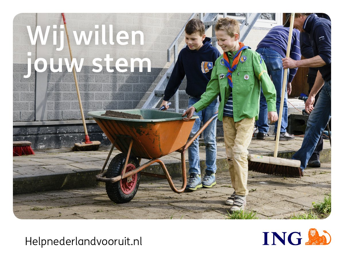 Jouw stem maakt onze renovatie buitenruimte mogelijk. Doe mee! #breukelen #stichtsevecht #stem #ing #vrijwilliger
ow.ly/teRC307OLSv