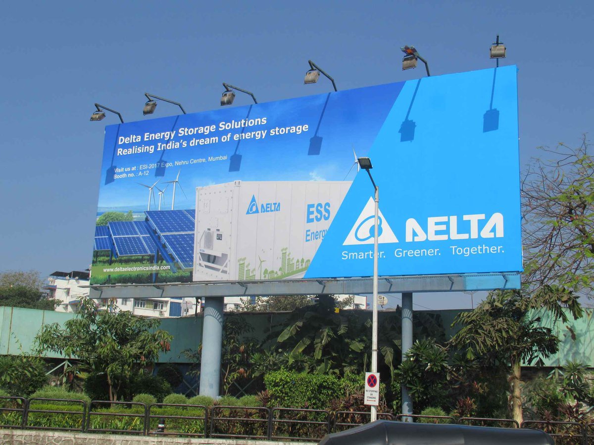 times_ooh's tweet image. #DELTAPowerSolutions encourages people to take a step forward in storing #energy. #OOH #Branding #PowerEfficient #Solutions