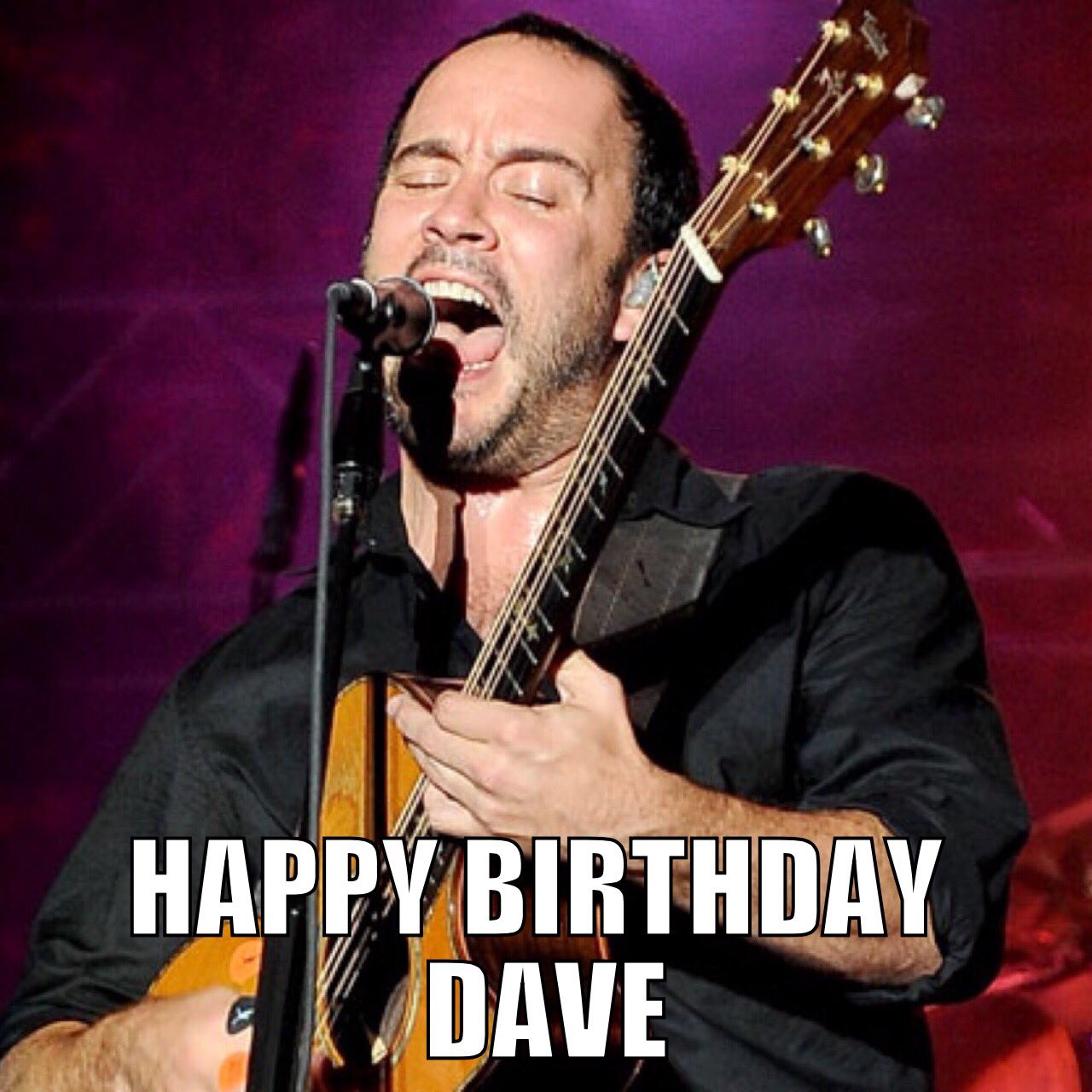 Happy birthday to Dave Matthews a most gifted musician thank you for sharing your gifts. 