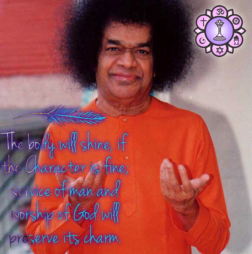 langeparksai's tweet photo. #SathyaSaiQuotes #DailySaiGram #UnityOfFaiths #LoveAllServeAll https://t.co/3k1rp5PifQ