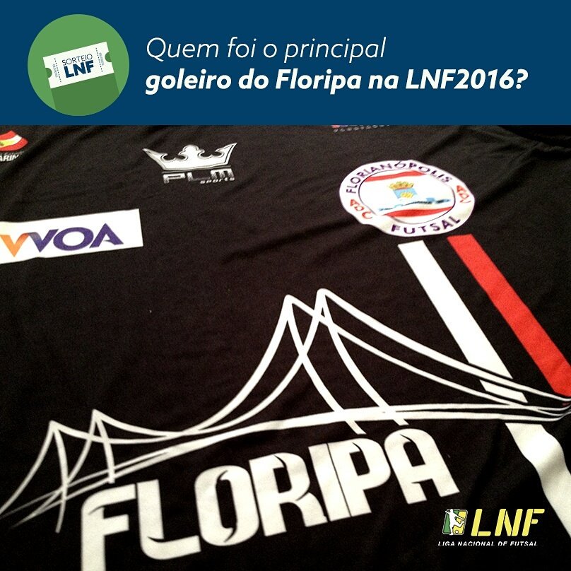 lnfontime's tweet photo. #SorteioLNF
Vamos sortear camisas dos goleiros da #LNF2016 e a 1ª será do @floripafutsal.
Vá até nosso Instagram 👉lnfoficial👈 e participe! https://t.co/k3jikaeEyV
