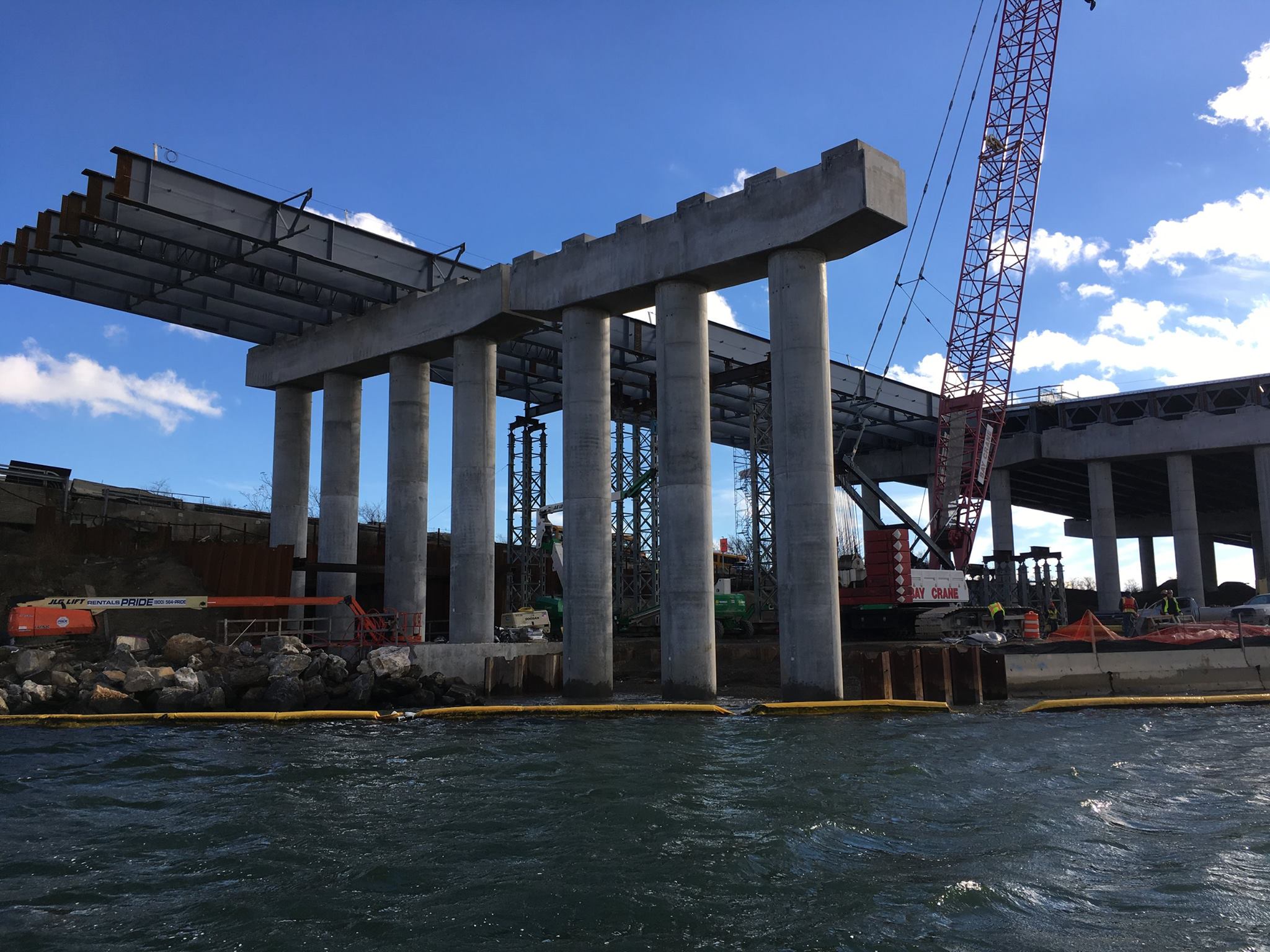 NYC DOT on Twitter "Here's a view of the new Mill Basin Bridge, as
