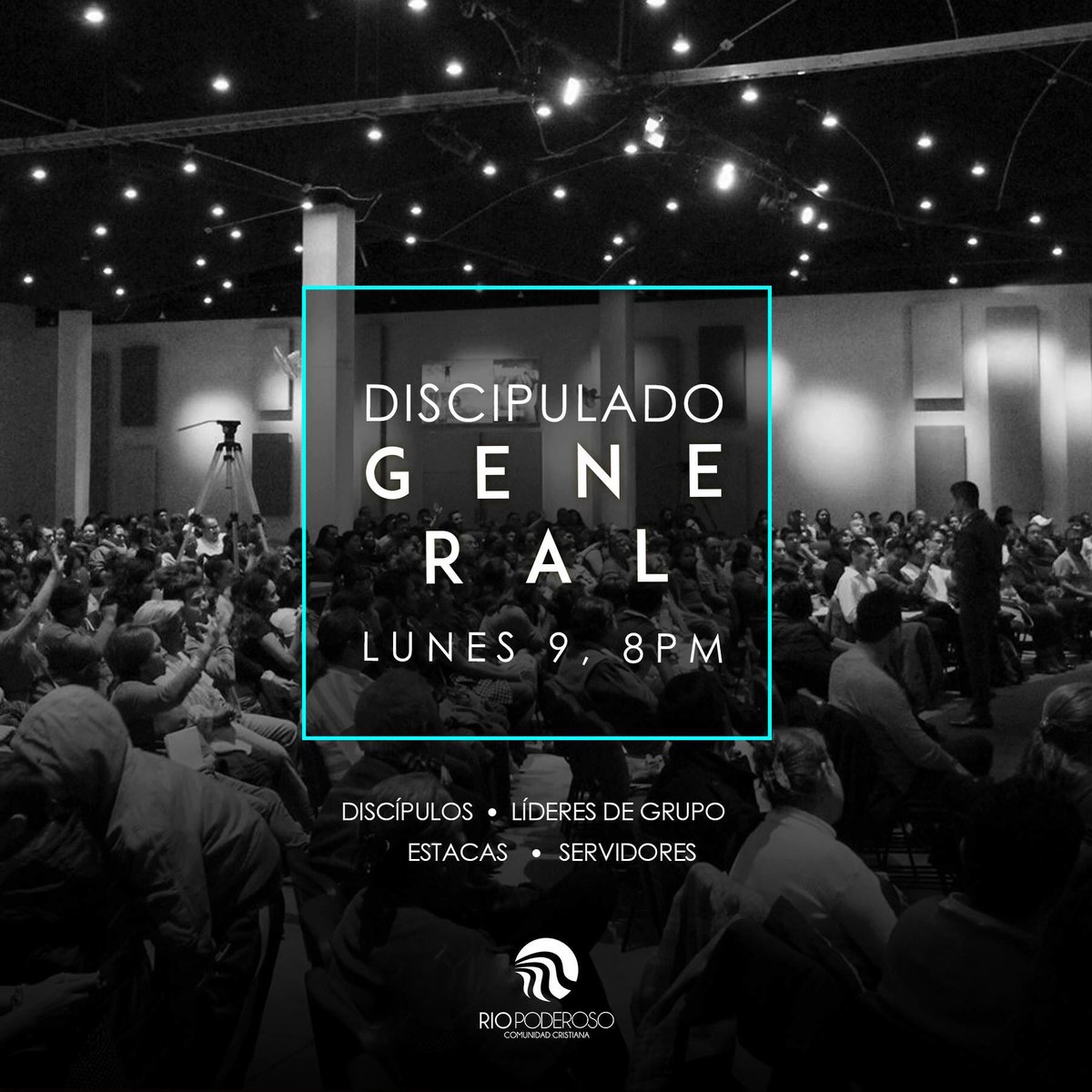 riopoderoso's tweet photo. Se parte de nuestro primer #DiscipuladoGeneral de este año, hoy lunes 9 de enero, te esperamos a las 8 PM. https://t.co/3C5jbVOAMq