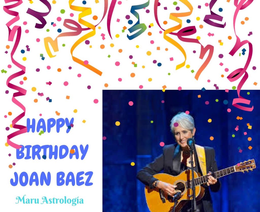 HAPPY BIRTHDAY JOAN BAEZ!!!!   