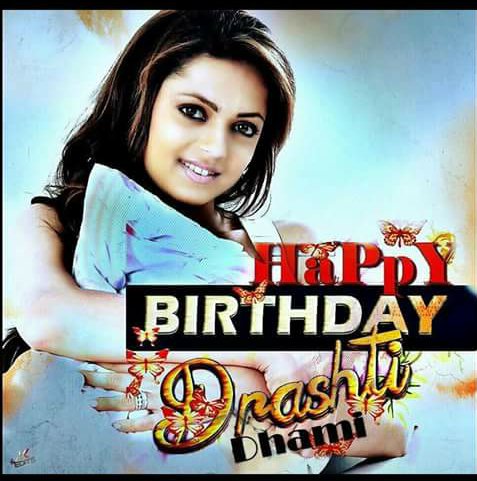 Happy Birthday Drashti Dhami God bless have Rocking year   