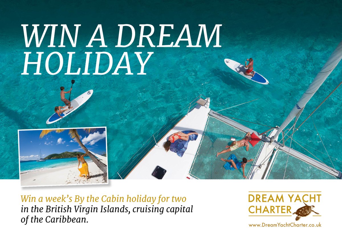#Win a Dream holiday to the BVIs. All you have to do answer a simple question - the answer might be in our bio ;)

dreamyachtcharter.co.uk/competition/