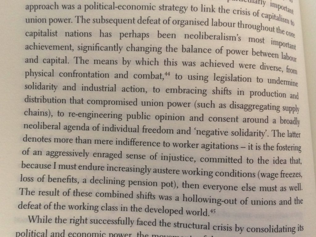 Reading Inventing the Future and found a particularly relevant passage. Solidarity with everyone striking this week #TubeStrike
