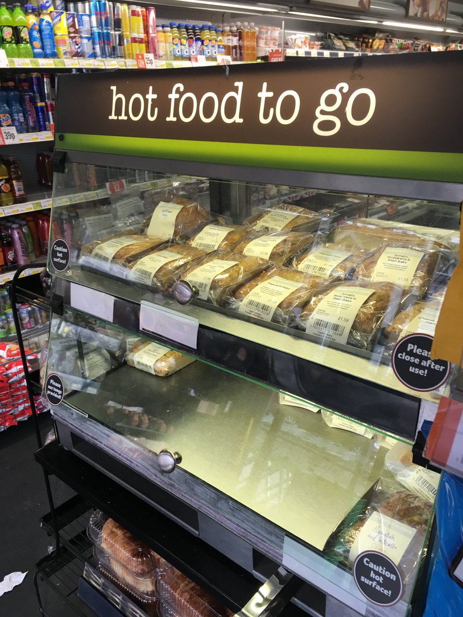 Good visit to Budgens this morning - big focus on hot food to go, and takeaway coffee.