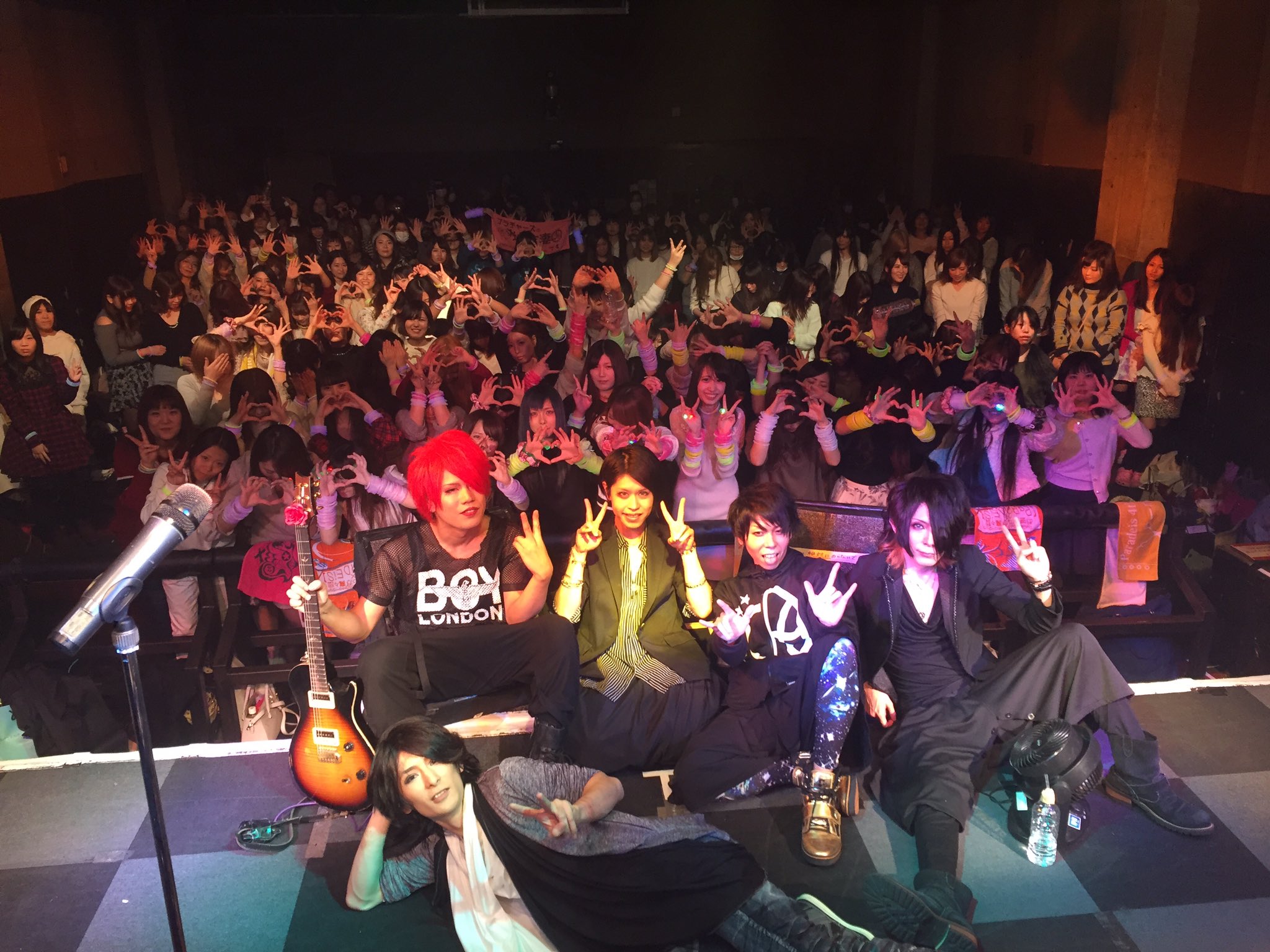 真白 Planet Child Music 10周年おめでとうございました そして お遊戯ゎが魔々団 Paradeis 1日復活 超楽しかったし 嬉しかったし幸せでした ありがとう 打ち上げ行ってきます