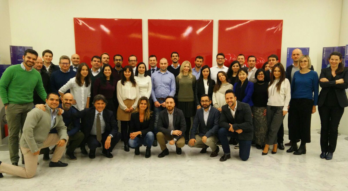 EsadeExecEd's tweet photo. Let's make 2017 a year full of inspiration! A warm welcome to our new 36 #ESADEemms participants from 20 countries starting today in Milan! https://t.co/wlYOKFYER9