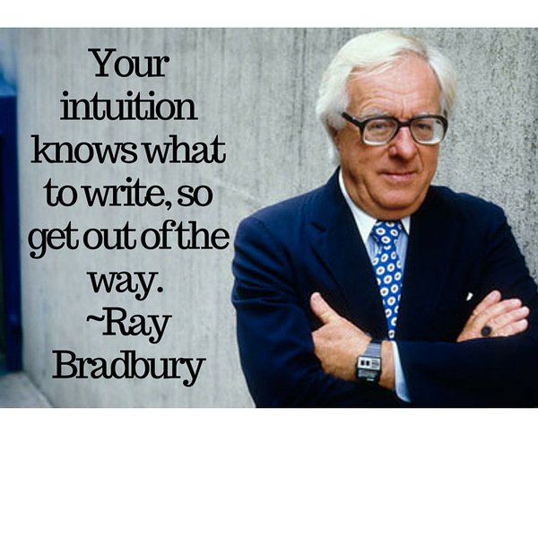 I'm usually in my own way. But now and then something magical happens. #writing