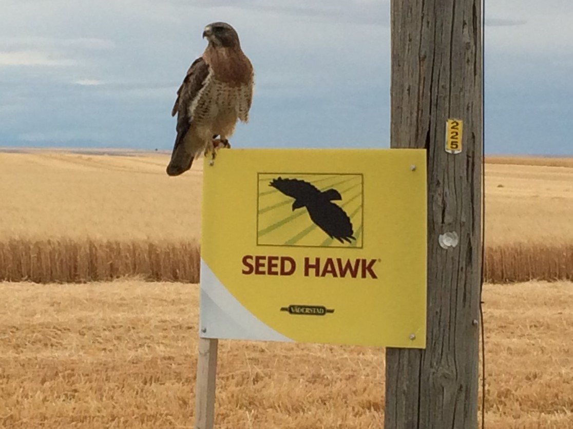 VaderstadNA's tweet image. Day 1 of Crop Production. Come inside and warm up while discovering what #SeedHawk has to offer to ensure you're #FirstInField