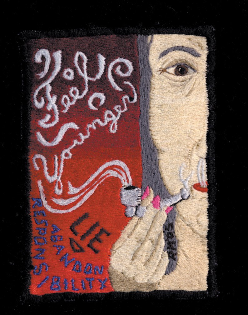 RawVisionMag's tweet photo. While serving a prison sentence #RayMaterson used thread from socks to create miniature tapestries.
https://t.co/WU46vq69ZX
#outsiderart https://t.co/jBS16QO1On