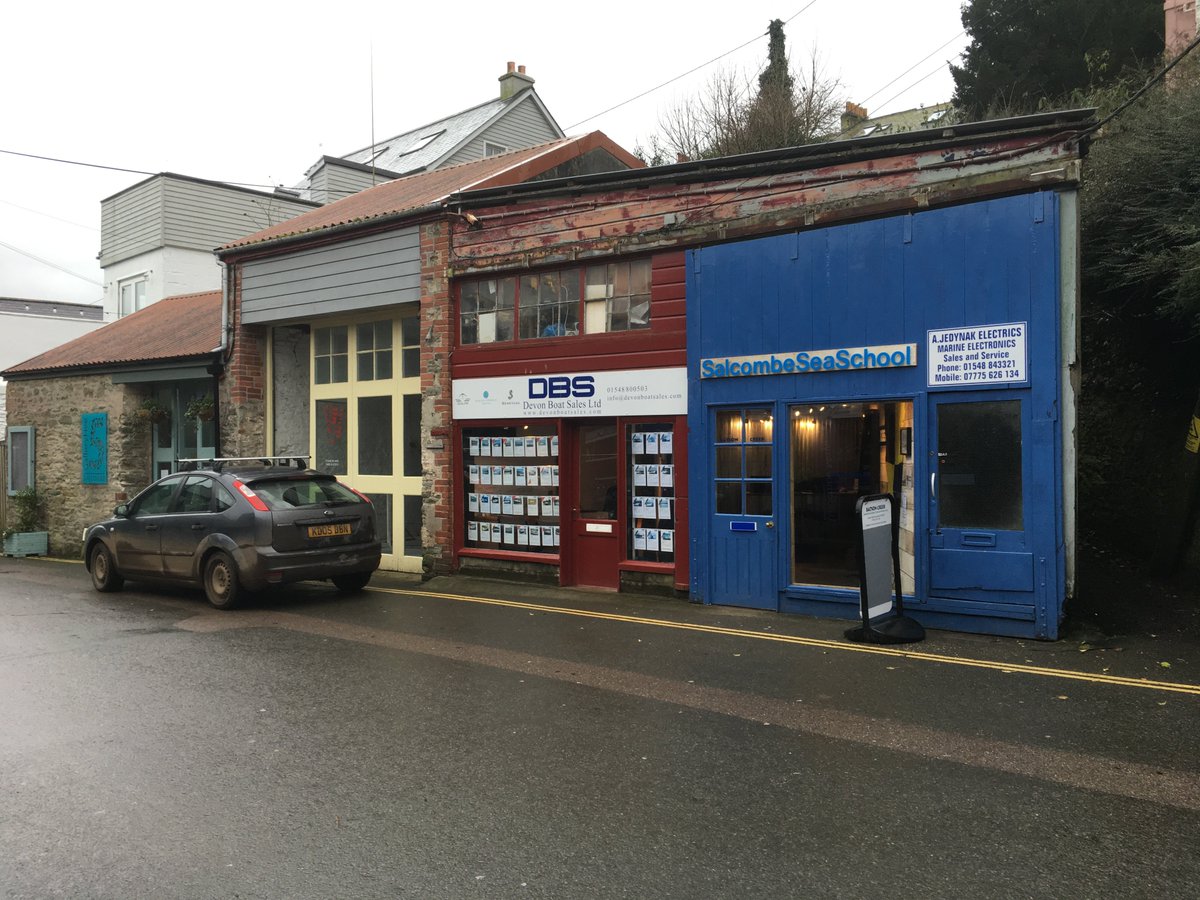SalcombeSchool's tweet photo. Our new premises The Yard Island st sharing with @Batsoncreek #salcombe #islandstreet #opennow https://t.co/8lhJXy39xK