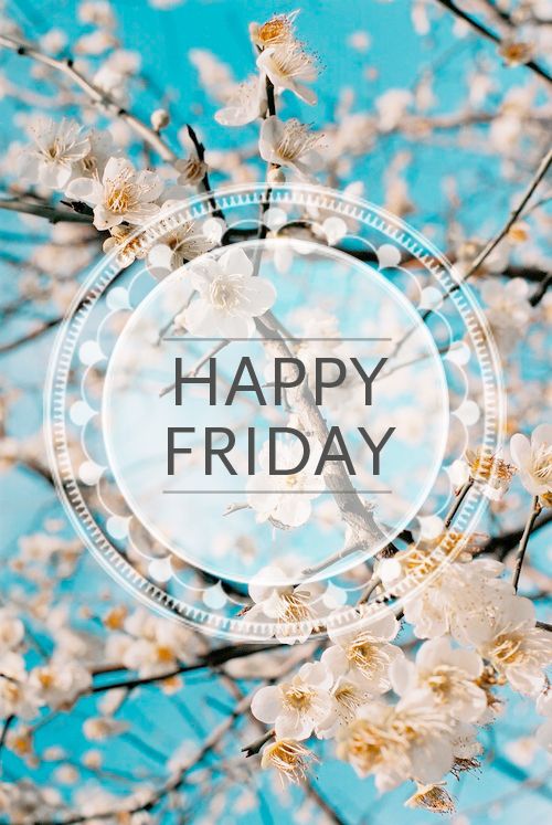 Weekend again! And spring is coming closer :-)