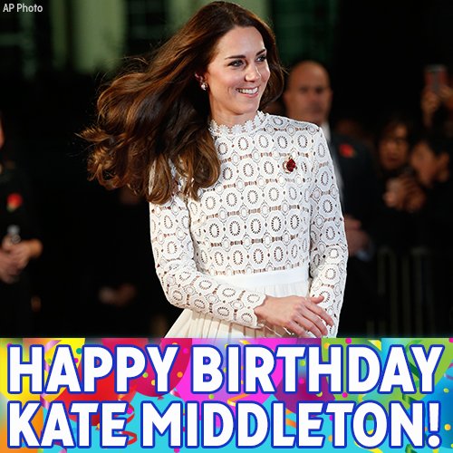 Happy 35th Birthday, Kate Middleton! 