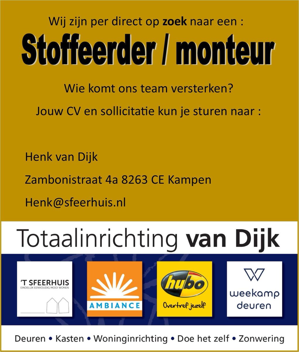 Hubo/'t Sfeerhuis (@hubokampen) on Twitter photo 