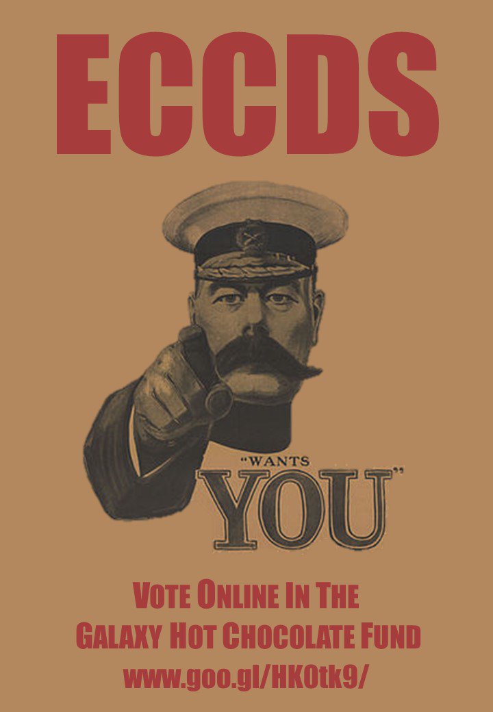 TheECCDS's tweet photo. Please vote for us @GalaxyHotChoc are giving away £300 We need your #Votes to help local children with #DownSyndrome https://t.co/HoZWILp9LS https://t.co/9Tzvh1ydy7