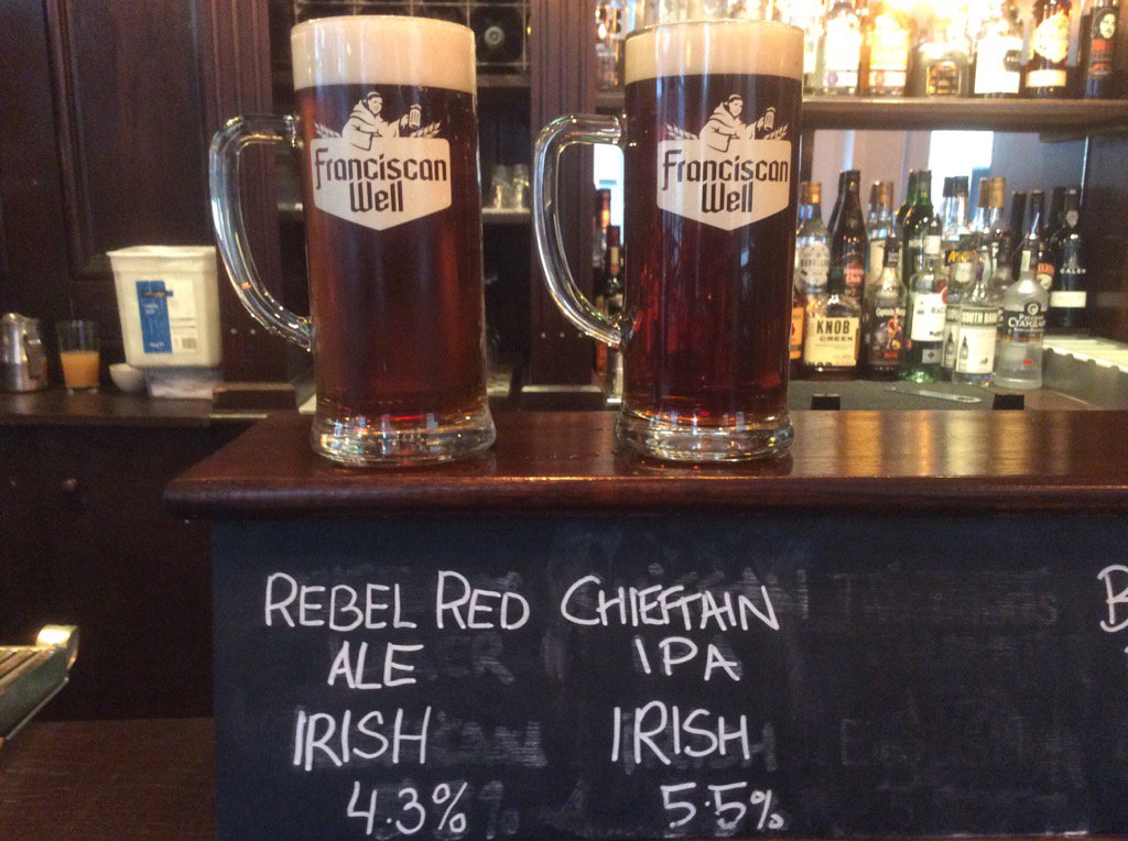 George_DragonW1's tweet photo. Come along  on Wed 9th from 6-9pm and meet Shane Long Founder of @FranciscanWell and try the exceptional beer https://t.co/V3P0mzw05E