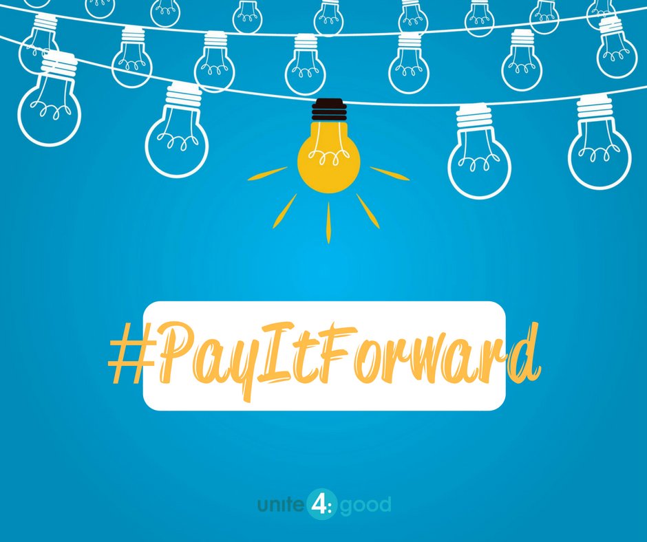 Have you ever participated in a #PayItForward chain at a Starbucks, drive-thru, etc? We'd love to hear about it!
