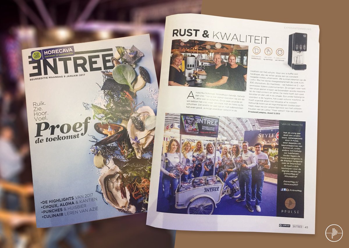 PPulse_'s tweet image. Lekkere klussen op de #Horecava! Je komt bij verschillende merken onze #PremiumPeople tegen. Hier heb je alvast een 'voorproefje'. ;)