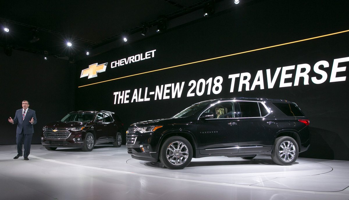 Nobody has a broader, newer lineup of crossovers and SUVs than Chevrolet. Check out the all-new 2018 #Traverse!