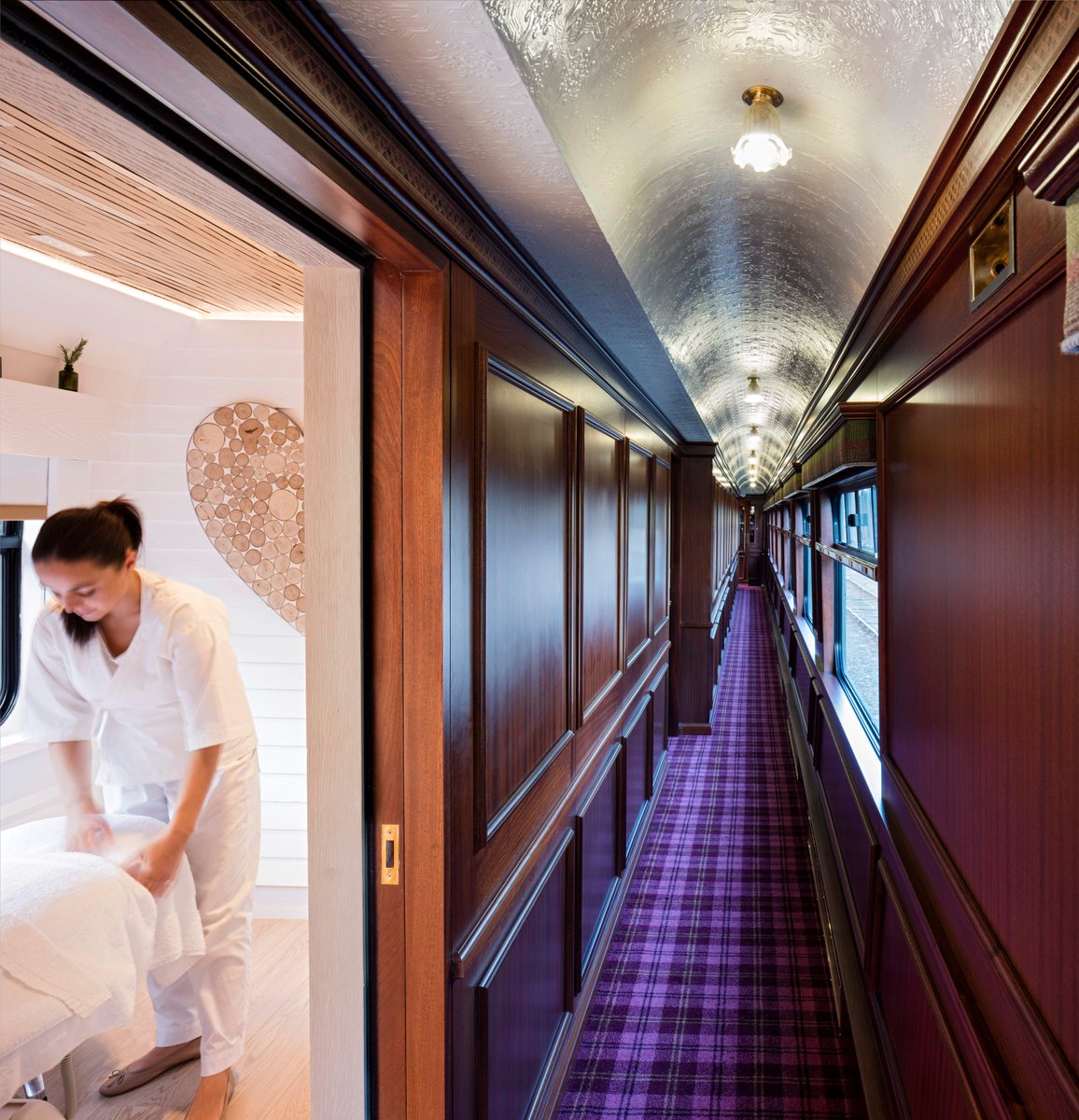 Αποτέλεσμα εικόνας για Belmond announces its first spa carriage aboard Belmond Royal Scotsman