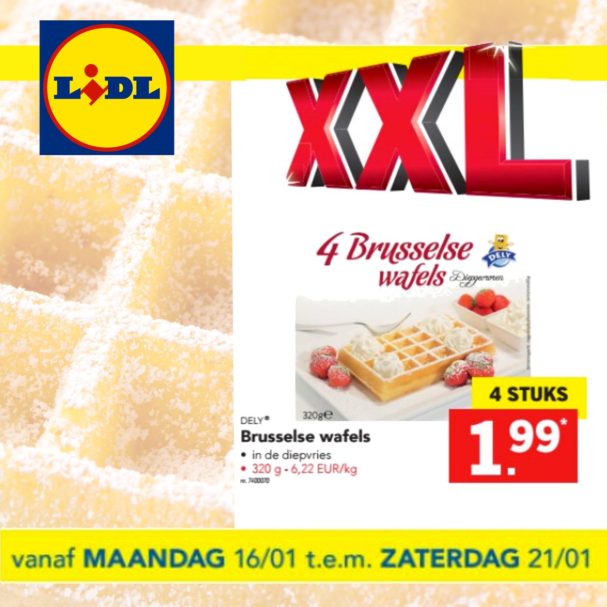 Dely Wafels They Are Back Again For 17 At Your Local Lidl Store From 16 Jan To 21 Jan Be Extra Quick