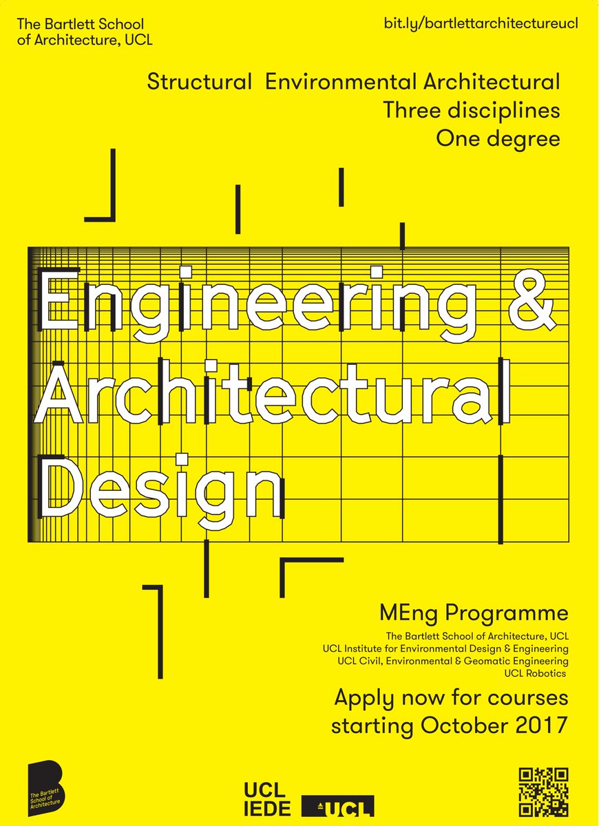 BartlettArchUCL's tweet photo. Discover our new #undergratuate programme in Engineering & Architectural Design #ucas #engineering #architecture https://t.co/omafs7i7vR https://t.co/bhJrx5aoTD
