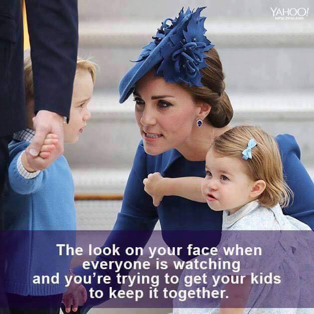 Happy 35th birthday, Kate Middleton! Let\s all remember the time that Kate was just like every mom... 