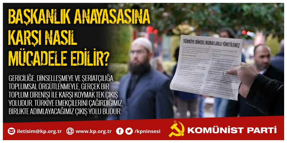 Komünist Parti (KP) tweet media