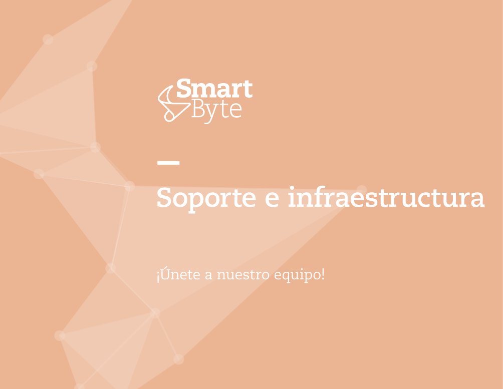 SmartByteMX's tweet image. ¡Te estamos buscando! #Vacante #Oportunidad #Trabajo #SoporteTecnico #infrastructure #AvisoOportuno #SmartByte #laboral