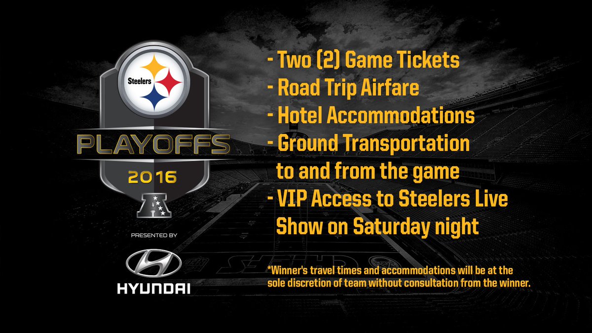 Want to join us in Kansas City for our AFC Divisional round game?

Retweet for your chance to win on #VictoryMonday! #HereWeGo