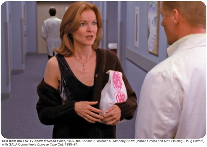 Artforum's tweet photo. .@frynaomifry on the GALA committee's "Dada-esque intervention" in popular prime-time soap opera Melrose Place https://t.co/emeHljDpIU https://t.co/1GckqvTmgY